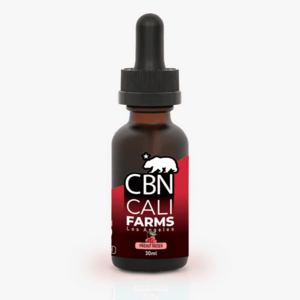 CBD & CBN olej (2000 mg CBD + 500 mg CBN) – třešeň 30 ml – CaliFarms obraz