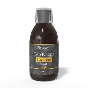 Lipozomální extrakt Cordyceps (40 % polysacharidů) - 200 ml - Herbatica obraz