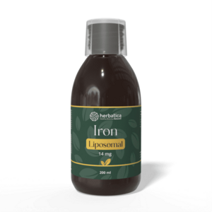 Lipozomální železo chelát 14 mg - 200 ml - Herbatica obraz