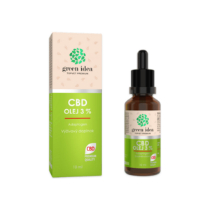 CBD olej 3 % 10 ml – Green idea obraz