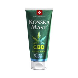 Koňská mast s CBD chladivá 200 ml – SwissMedicus obraz