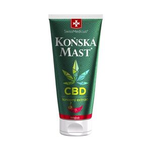 Koňská mast s CBD hřejivá 200 ml – SwissMedicus obraz