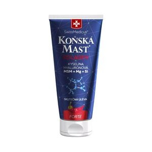 Koňská mast s kolagenem forte hřejivá 200 ml – SwissMedicus obraz