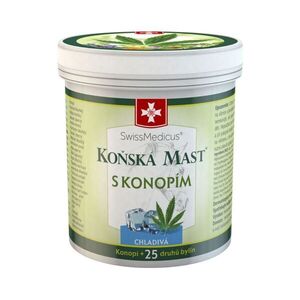 Koňská mast s konopím chladivá 250 ml – SwissMedicus obraz