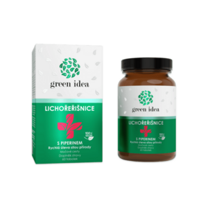 Lichořeřišnice větší+ s piperinem – 60 kapslí – Green idea obraz