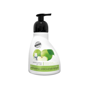 Sprchová pěna – zelené jablko – vhodná pro děti 300 ml – Green idea obraz