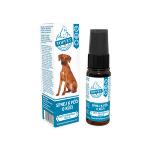 Sprej pro péči o pokožku psů 10 ml – Green idea obraz