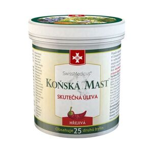 Hřejivá koňská mast 250 ml – SwissMedicus obraz