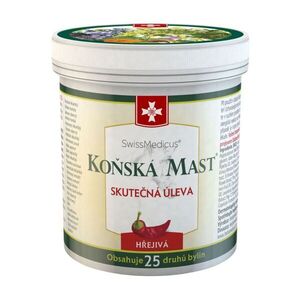 Hřejivá koňská mast 500 ml – SwissMedicus obraz