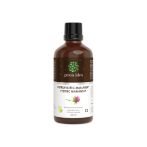 Ostropestřec tinktura – kapky 50 ml – Green idea obraz