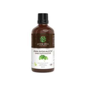 Ginkgo tinktura – kapky 50 ml – Green idea obraz