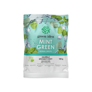 Mint Green – bylinné bonbony 100 g – Green idea obraz