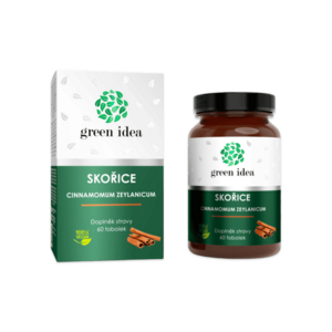 Skořice – 60 kapslí – Green idea obraz