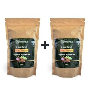 Zvýhodněný set 2x: 100% jemně drcený ostropestřec mariánský - 500 g - Herbatica obraz
