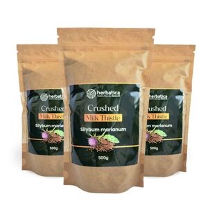 Zvýhodněný set 3×: 100% jemně drcený ostropestřec mariánský - 500 g - Herbatica obraz