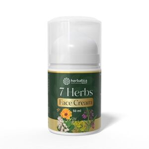 7 Herbs Face Cream – anti-age bylinný krém s kozím kolostrem a 7 bylinami – 50 ml - Herbatica obraz