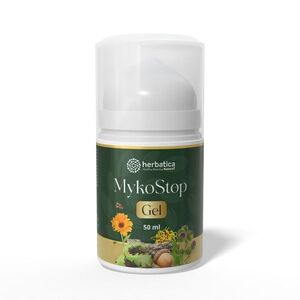 MykoStop Gel – antimykotický regenerační gel na pokožku a nehty – 50 ml – Herbatica obraz