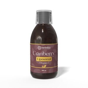 Lipozomální Brusinka Extract + Vitamin C - 200 ml - Herbatica obraz
