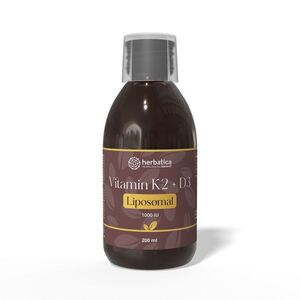 Lipozomální Vitamín K2 + D3 - 200 ml - Herbatica obraz