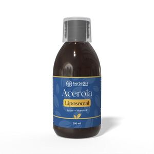 Lipozomální Vitamin C & Acerola Extrakt Junior - 200 ml - Herbatica obraz