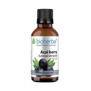 Acai bobule – tinktura kapky – 50 ml – Bioherba obraz