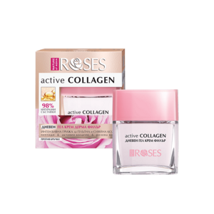 ACTIVE COLLAGEN Denní gelový krém proti vráskám 50 ml - NATURE OF AGIVA obraz