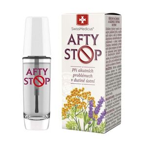 AftyStop – sérum na dásně a sliznici ústní dutiny – 10 ml – SwissMedicus obraz