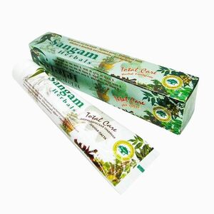 Ájurvédská bylinná zubní pasta - 100 g - Sangam Herbals obraz