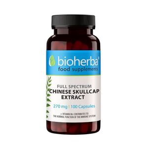 Bajkalský šišák extrakt 270 mg – 100 kapslí – Bioherba obraz