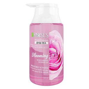 BLOOMING Hydratační přírodní sprchový gel s růžovou vodou 300 ml - NATURE OF AGIVA obraz