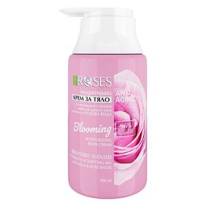 BLOOMING hydratační tělový krém anti-aging s růžovou vodou a retinolem 300 ml - NATURE OF AGIVA obraz