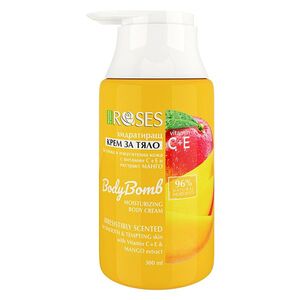 BODY BOMB hydratační tělový krém s vitaminy C-E s extraktem z manga 300 ml - NATURE OF AGIVA obraz