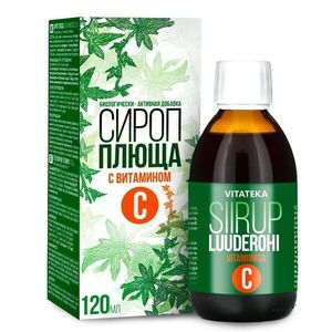 Břečťanový sirup s vitaminem C – 120 ml – Vitateka obraz