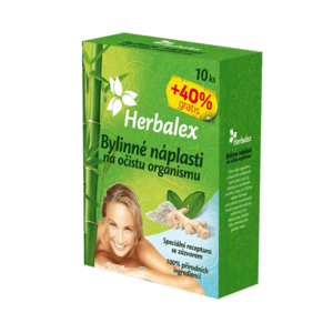Bylinné náplasti na očistu organismu - 14 ks - Herbalex obraz