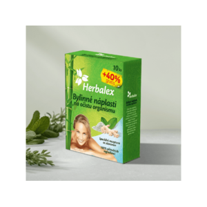 Bylinné náplasti pro očistu organismu - 60 ks - Herbalex obraz
