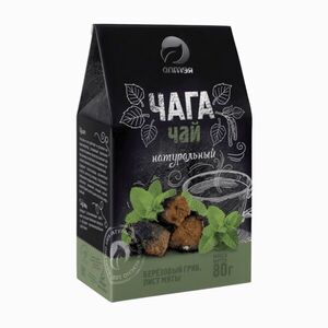 Čaga čaj s mátou peprnou - 80 g - Alteya obraz