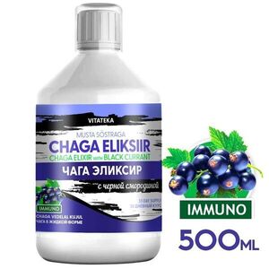 Čaga elixír s černým rybízem – 500 ml – Vitateka obraz