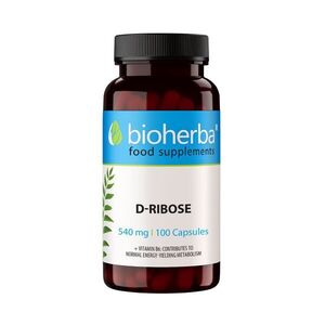 D-ribóza 540 mg – 100 kapslí – Bioherba obraz
