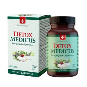 DetoxMedicus - 120 kapslí - SwissMedicus obraz