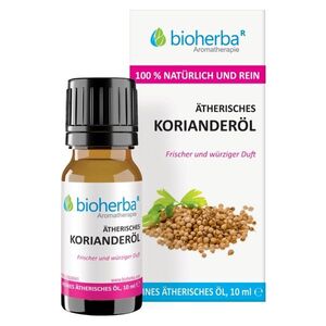 Esenciální olej koriandr – 10 ml – Bioherba obraz