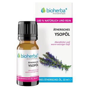 Esenciální olej yzop – 10 ml – Bioherba obraz