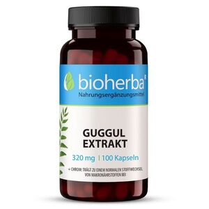 Guggul extrakt 320 mg - 100 kapslí - Bioherba obraz