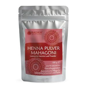 Henna prášek mahagon - 100 g - Bioherba obraz