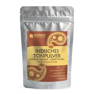 Indická jílová hlína (Multani Mitti) prášek - 100 g - Bioherba obraz