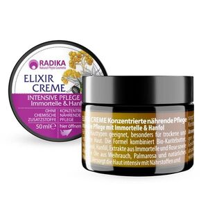 Intenzivní regenerační krém s olejem z immortelle a konopným olejem - 50 ml - Bioherba obraz