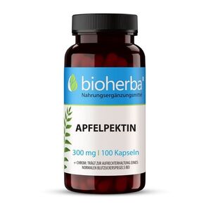Jablečný pektin 300 mg – 100 kapslí – Bioherba obraz