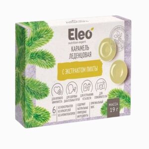 Karamelové bonbony s jedlovým extraktem - 6 ks / 19 g - ELEO obraz