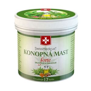 Konopná mast Forte - 125 ml - SwissMedicus obraz