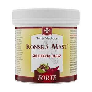 Koňská mast FORTE hřejivá - 500 ml - SwissMedicus obraz