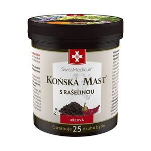 Koňská mast hřejivá s rašelinou - 250 ml - SwissMedicus obraz
